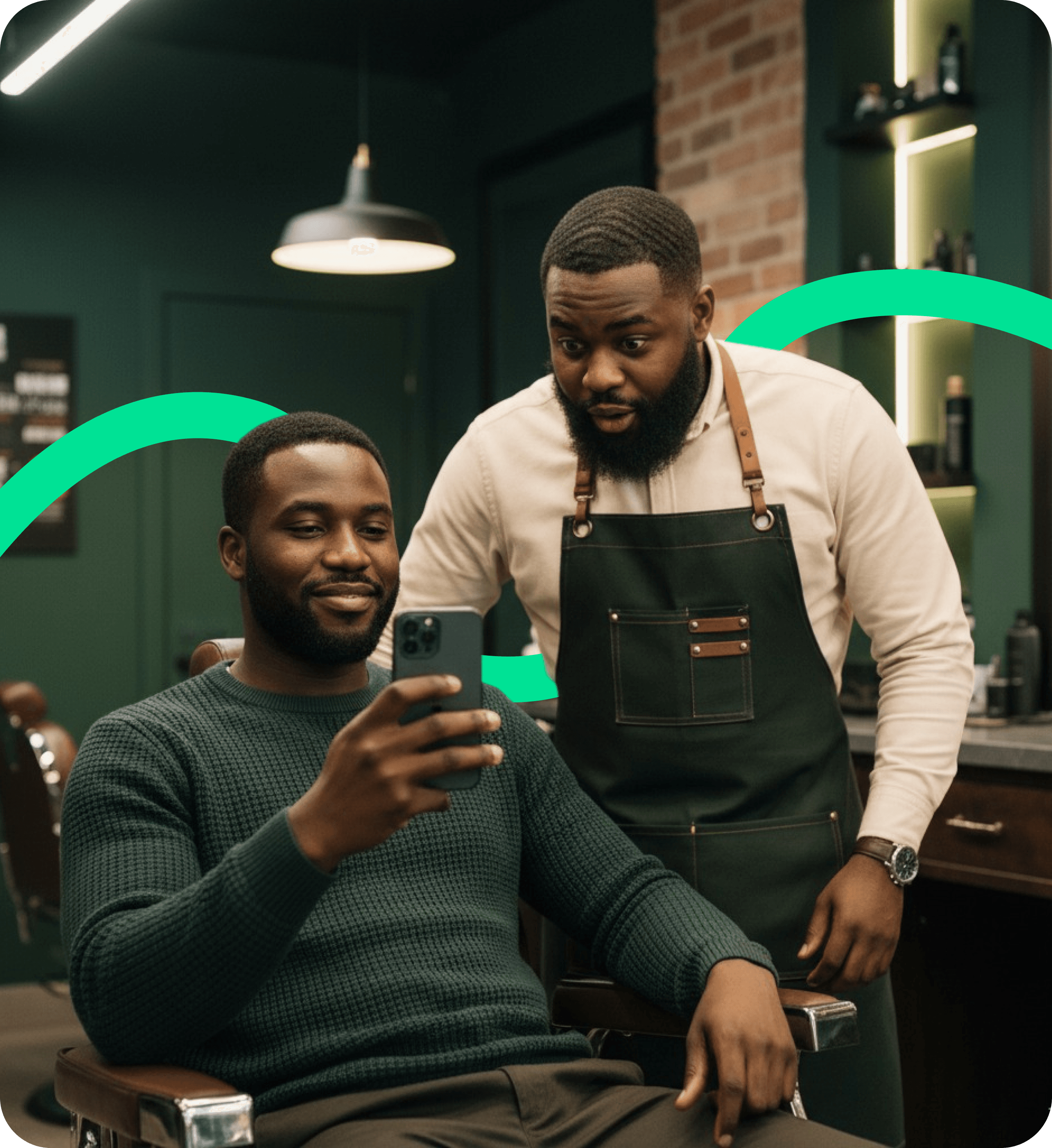 Girl Using Her Phone